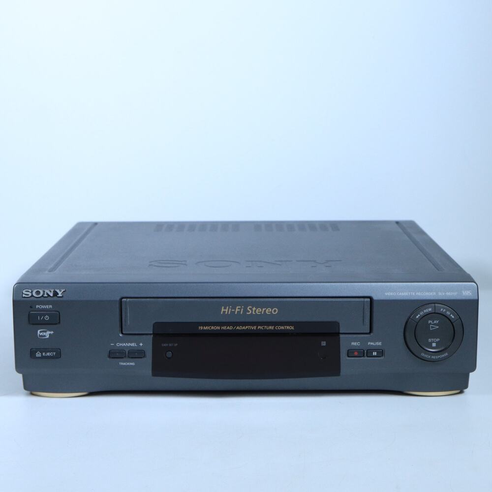 Sony SLV-662HF 4-Head Hi-Fi Stereo VCR VHS Player Video Recorder No Remote